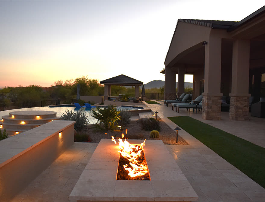 Think Green completed backyard transformation in Carefree