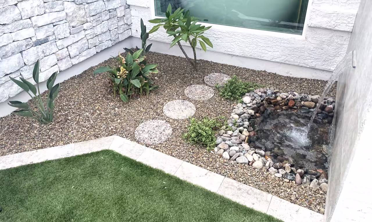 Think Green desert-inspired garden design in Fountain Hills